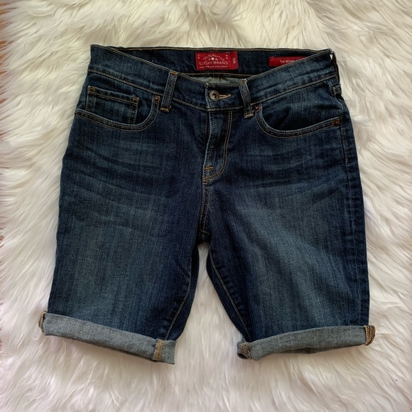 EUC Lucky Brand “The Bermuda” Denim Shorts - Picture 2 of 4